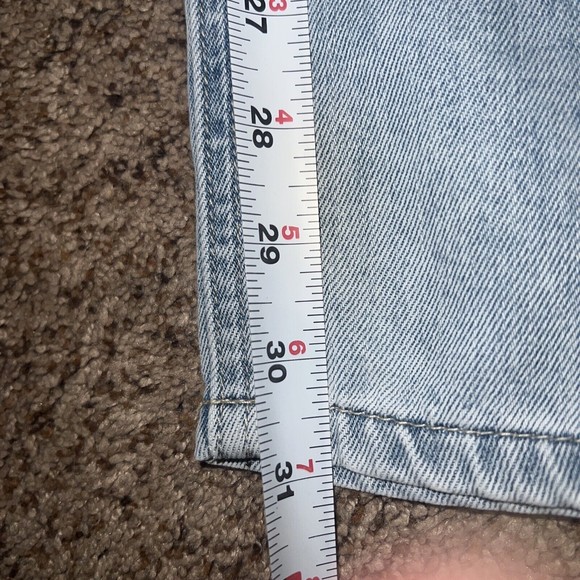 Cooper flash highrise skate wide leg ombre jeans sz 8 Fast Shipping - Picture 6 of 9